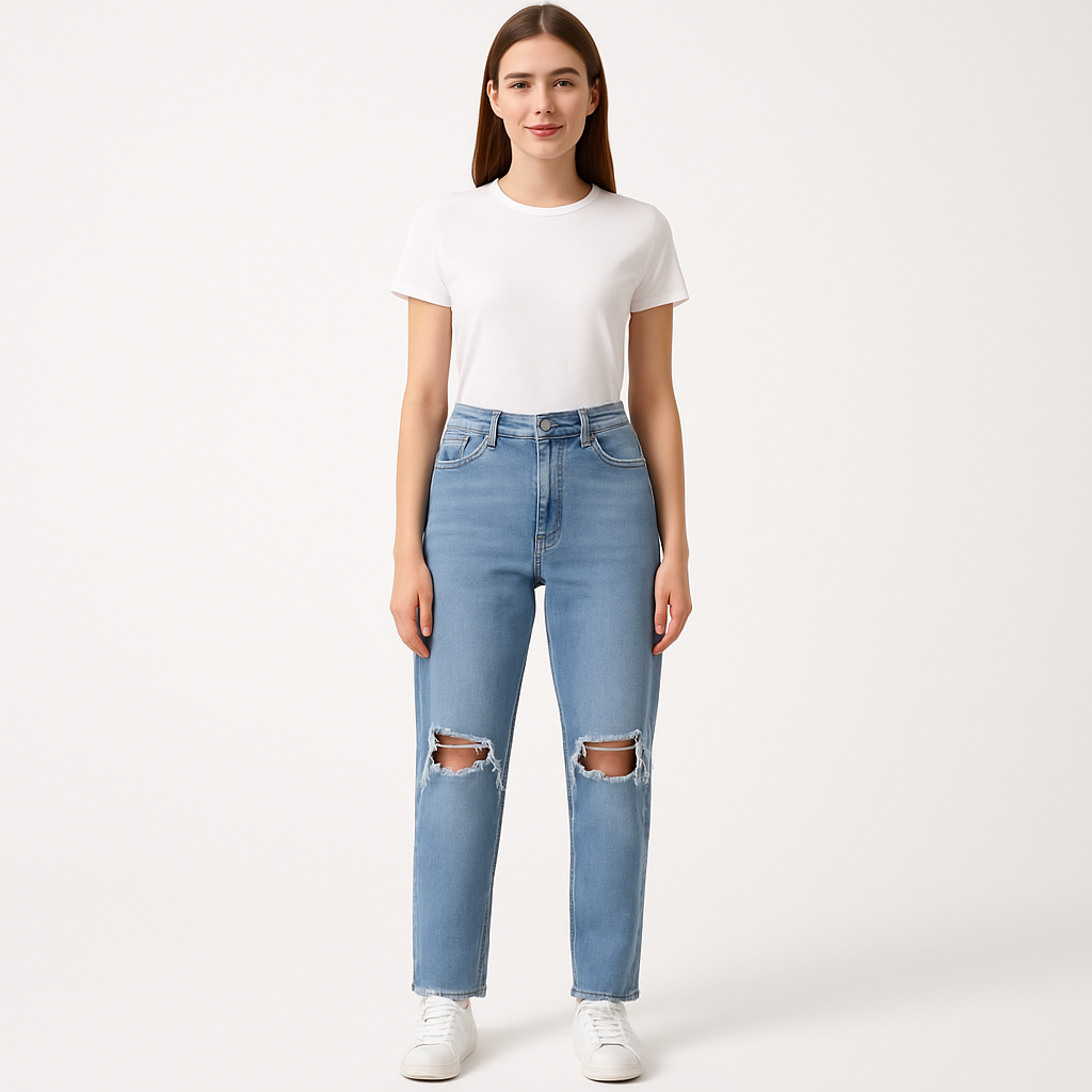 джинсы Mom Jeans