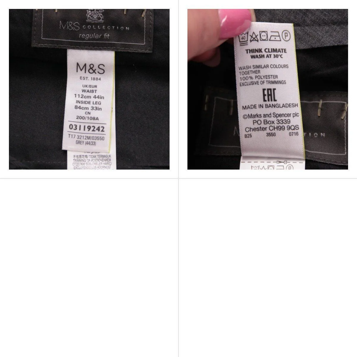 брюки M&S